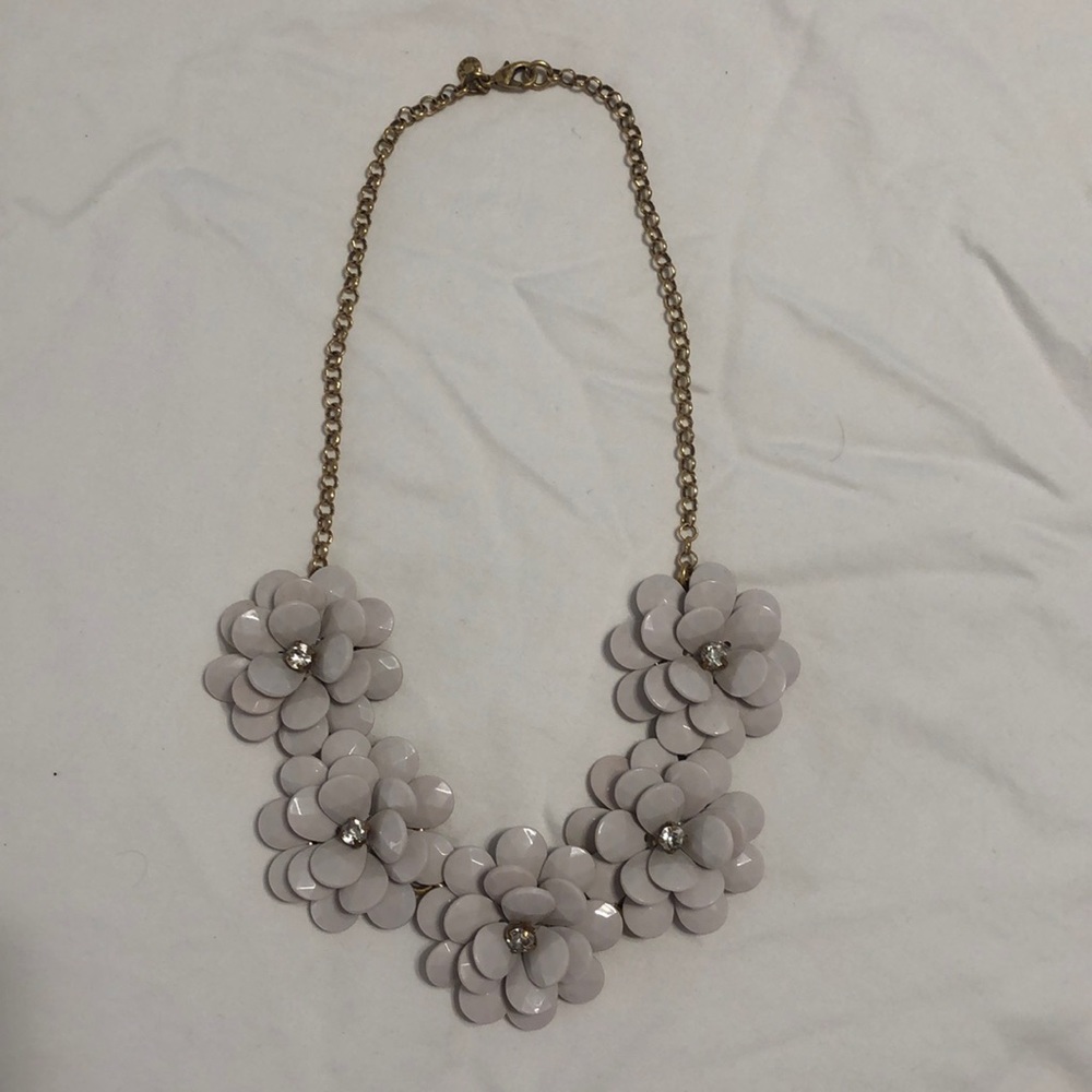 JCREW Flower Necklace